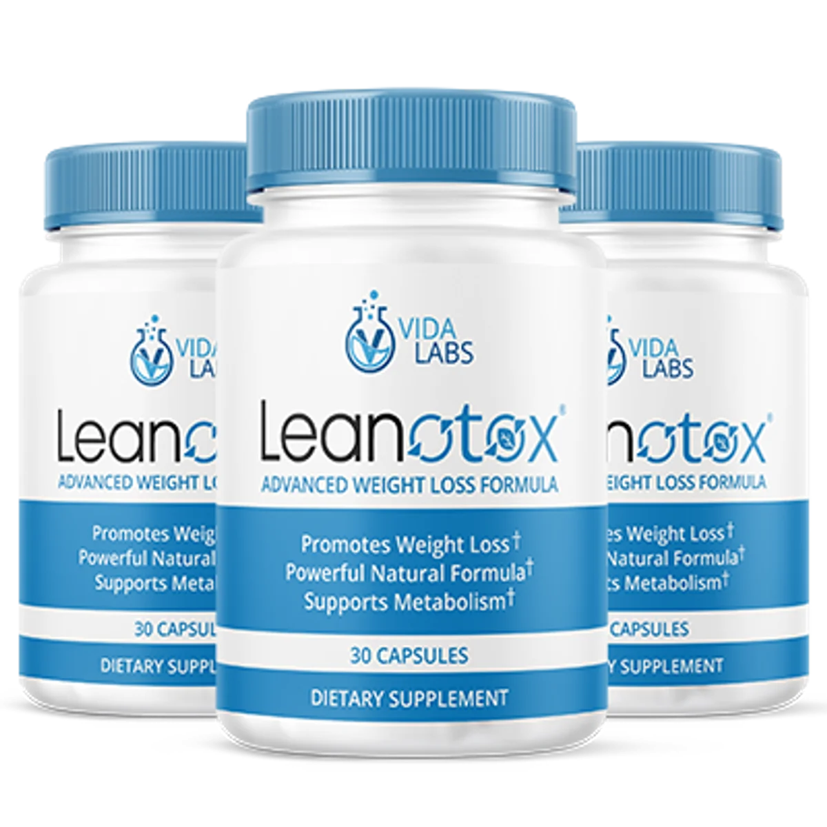 Leanotox Weight Management Support — Front Label